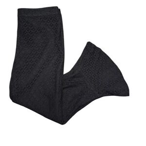 ISLA MAUDE Women’s Black Lace Pants size Medium